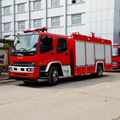 China Qingling Isuzu 6-Ton Foam and Water Fire Truck