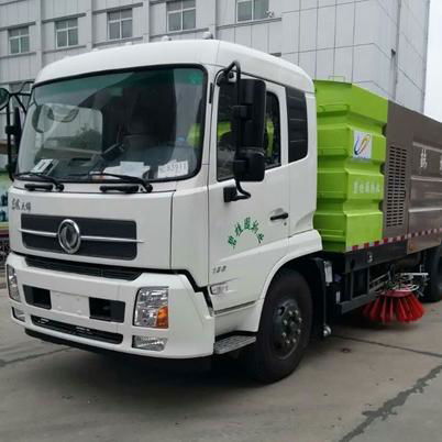 Dongfeng 4X2 Road Sweeper Truck price for sale  2