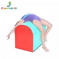 New design fan-shaped  back handspring trainer for fitness body building 5