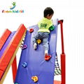 Kids soft play indoor playground equipment climbing combination with slide  3