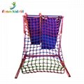 Kids soft play indoor playground equipment climbing combination with slide  5