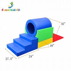 combined  climbing  tunnel  soft EPE play  toy for kids