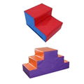 High density EPE foam children's soft play three steps indoor  3