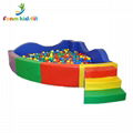 High quality colorful big foam  indoor soft play ball pit kid's ball pool for  1