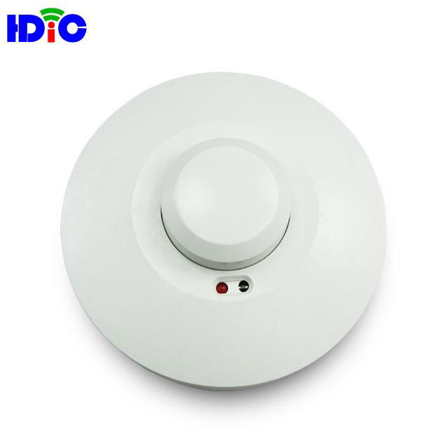 5.8ghz Microwave Motion sensor  Doppler Effect Round Shape AC 85-265V