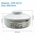 5.8ghz Microwave Motion sensor  Doppler Effect Round Shape AC 85-265V 2