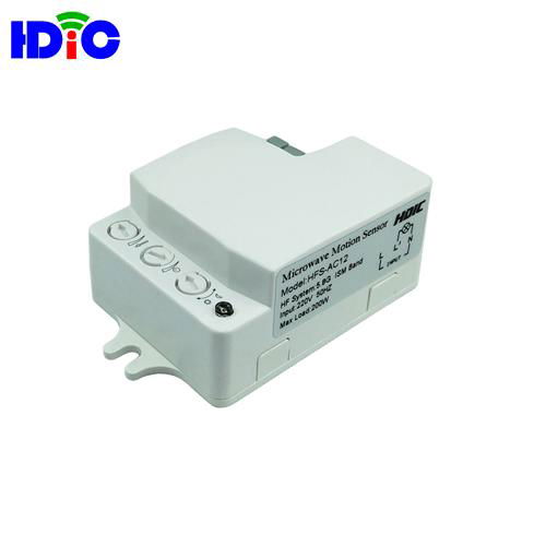 5.8G Microwave Motion Sensor AC input 110V/220V Input Long sensor distance 