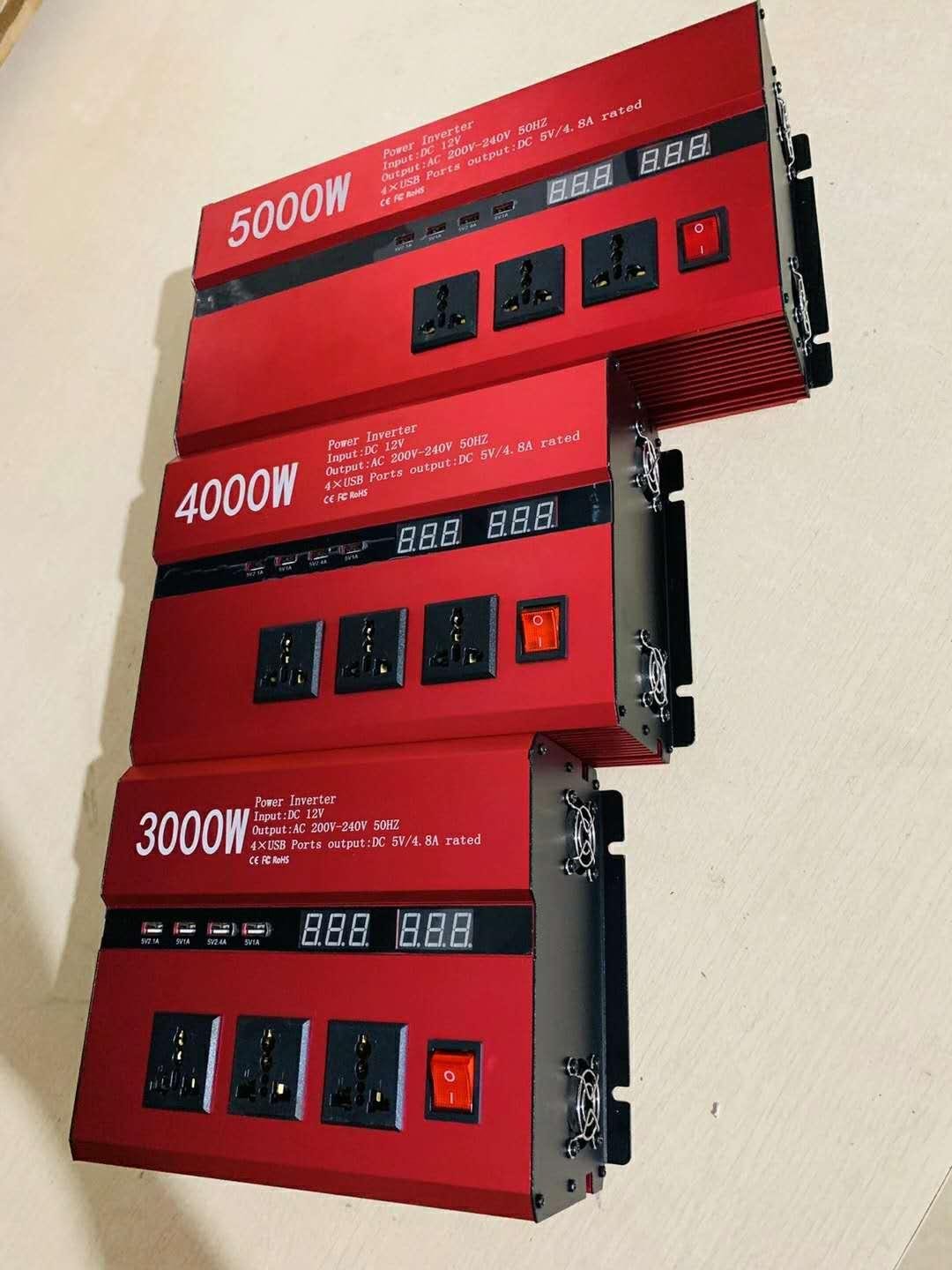 inverter with sockets & USB  600W  4