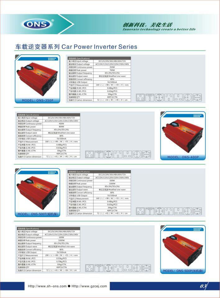 power inverter 300W 2
