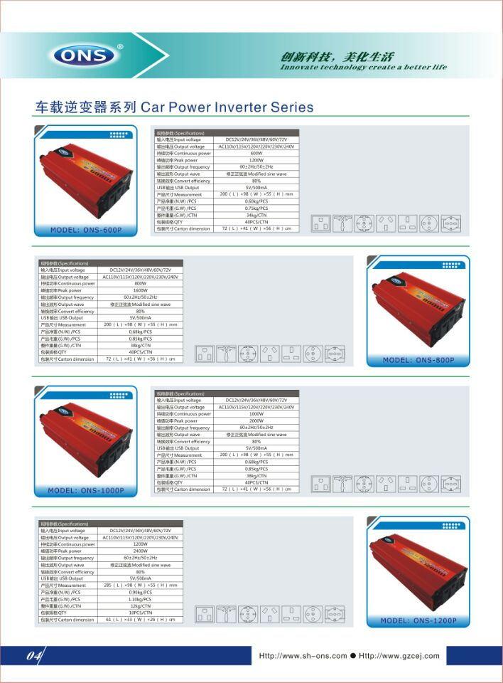 power inverter 300W 3