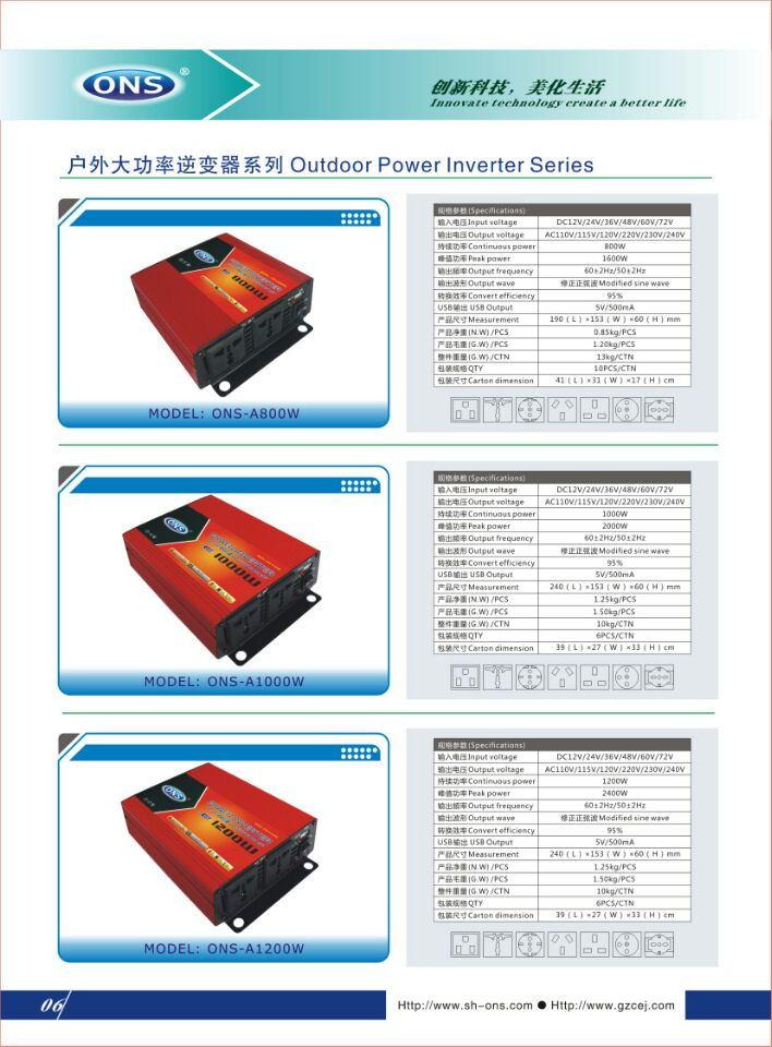 inverter 1500W 3