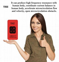 Terahertz waves chip THZ composite far infrared negative ion energy release acce