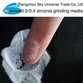 0.2-0.4mm  high quality zirconium grinding ceramic media