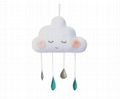 Handmade Felt Unicorn Crib Mobile