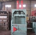 Double Cylinder Vertical Type Baler for