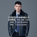 交通蘭款路政冬執勤皮夾克頭層真皮戶外巡邏護衛工作制服廠家批發