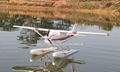 Cessna 182 seaplane 1500mm wingspan pnp ver take-off on water or snow