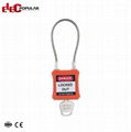 Steel Cable Shackle Safety Padlocks EP-8541~EP-8544  ABS Safety Padlock 4