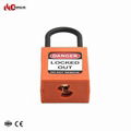 38mm Insulation Shackle Safety Padlocks EP-8531N~EP-8534N    ABS Safety Padlock 1