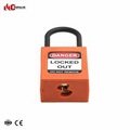 38mm Insulation Shackle Safety Padlocks EP-8531N~EP-8534N    ABS Safety Padlock