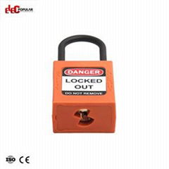 38mm Insulation Shackle Safety Padlocks EP-8531N~EP-8534N    ABS Safety Padlock