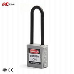 76mm Insulation Shackle Safety Padlocks EP-8551L~EP-8554L  ABS Safety Padlock