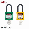 38mm Insulation Shackle Safety Padlocks EP-8531~EP-8534    ABS Safety Padlock 1