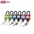 38mm Insulation Shackle Safety Padlocks EP-8531~EP-8534    ABS Safety Padlock 2