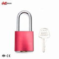 38mm Aluminum Steel Shackle Safety Padlocks EP-8521A  Metal Body Padlock 1