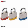 19mm Laminated Steel Shackle Safety Padlocks EP-8561  Metal Body Padlock 5