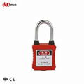 38mm Dustproof Steel Shackle Safety Padlock EP-8521D~EP-8524D  ABS Safety Padloc