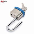 38mm Laminated Steel Shackle Safety Padlocks EP-8562   Metal Body Padlock 3