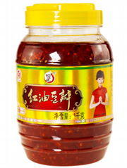 1000g broad bean sauce chili sauce for cook hot pot seasoning