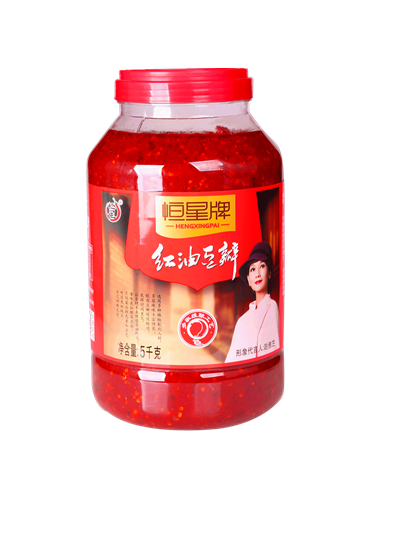 5000g Pixian broad bean sauce chili sauce with chili oil for cook