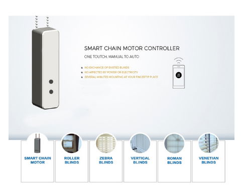 new arrival Bluetooth control Smart Elegance European chain motor with solar pan 5