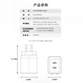 35w GaN 2 USB-C mini charger CCC, SAA, CE for iphone 5
