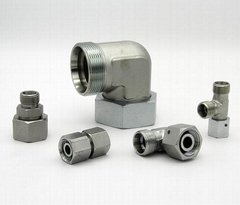 DIN 2353 Hydraulic Tube Fittings Adapters 