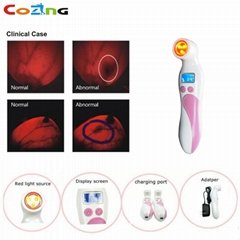 Portable Breast Cancer Detection Device , Infrared Breast Cancer Scanner for Hom