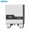 Hybrid solar inverter for home use