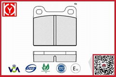 BMW brake pad