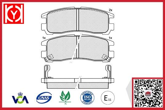 CHEVROLET brake pad