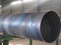 API 5L Spiral Steel Pipe   Liquid Gas Transportation Welded Steel Pipe For Sale