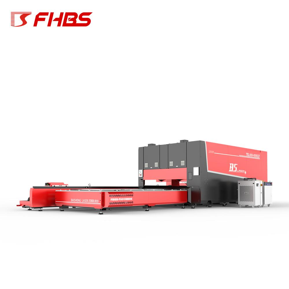 双驱龙门式封闭式F3015HBDE激光切割板材管材一体机 5
