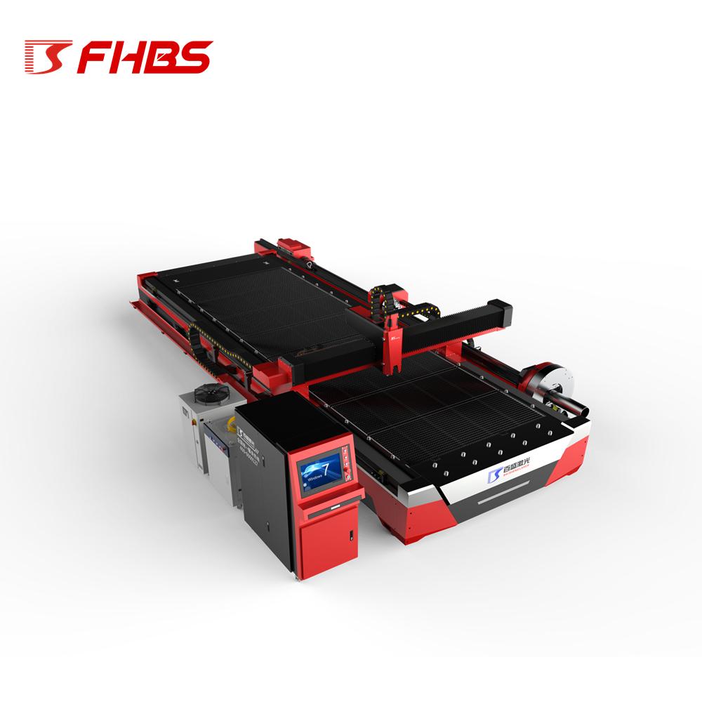 F6020BE一機頂倆板管激光切割一體機 2