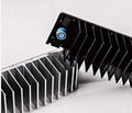 CNC milling large extruded aluminum flexible heat sink 1