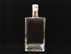  750ml Spirit Vodka Glass Bottle