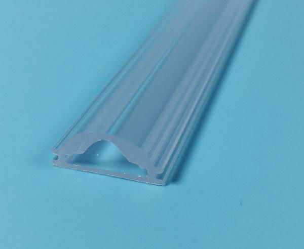 Custom Plastic Extrusion Led Cover 