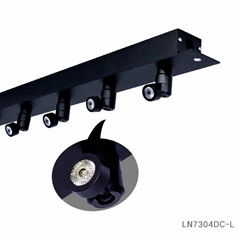 Aluminum DC12V Recessed 5W LED under Cabinet Spotlight Lamp