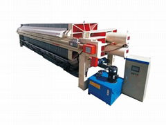 High Pressure Membrane Filter Press With