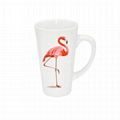 SM001-Full White Sublimation Mug-16OZ